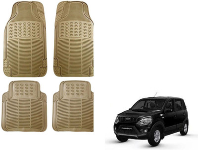 Auto Oprema Rubber Standard Mat For  Mahindra Nuvosport(Beige)