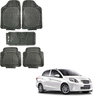 Oshotto Rubber Standard Mat For  Honda Amaze(Black)