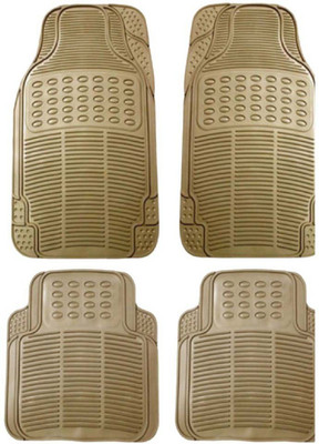 Auto Oprema Rubber Standard Mat For  Mahindra Gusto(Beige)
