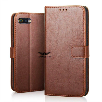 SHINESTAR. Back Cover for Realme C2, Oppo A1k(Blue, Pack of: 1)