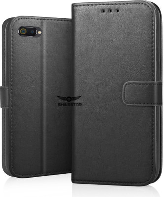 SHINESTAR. Back Cover for Oppo K1(Black, Pack of: 1)
