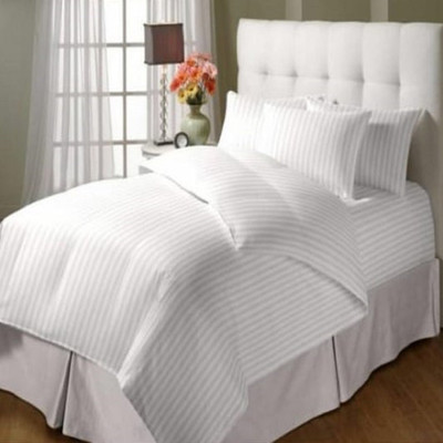 Texlux King Cotton Duvet Cover(White)