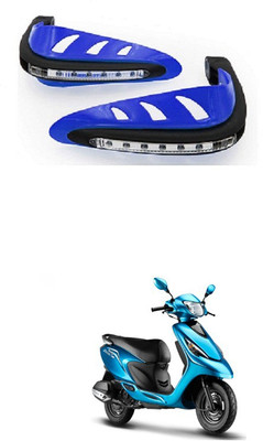 PRTEK Blue Handle Guard Universal Motorcycle 00003 Handlebar Hand Guard(TVS)