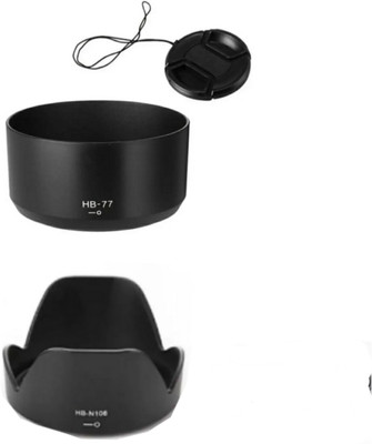 BOOSTY COMBO lens hood for af-p 18-55mm ,  Lens Hood(55 mm, Black)