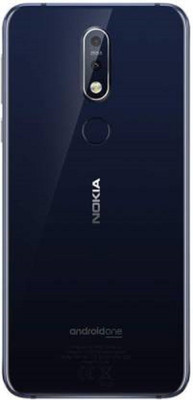 AL HAYY STORE Nokia 7.1 Back Panel(Black)