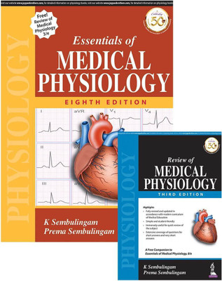 Essentials Of Medical Physiology By K Sembulingam 2019(Paperback, Prema Sembulingam, K Sembulingam)