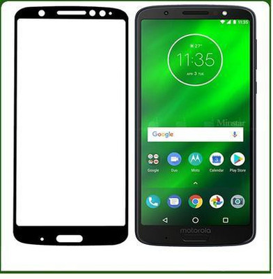 Ultimate Edge To Edge Tempered Glass for Motorola Moto G6 Play(Pack of 1)