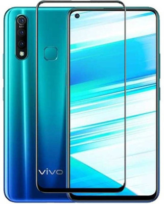 LIKEDESIGN Edge To Edge Tempered Glass for Vivo Z5x(Pack of 1)