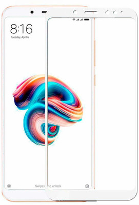 BigChoice Edge To Edge Tempered Glass for Mi Redmi Note 5 Pro (6D Glass, 9H Hardness, Anti-Fingerprint)(Pack of 1)