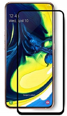 Colorcase Tempered Glass Guard for Samsung Galaxy A80 {2019}(Pack of 1)