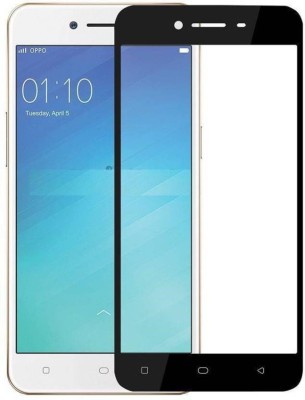 Crunk Edge To Edge Tempered Glass for Oppo A37(Pack of 1)