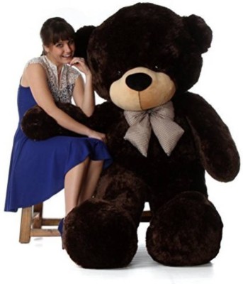 AVS 3 Feet Stuffed Spongy Hugable Imported Teddy Bear (Super Quality) Special For Gift  - 91 cm(Chocolate)