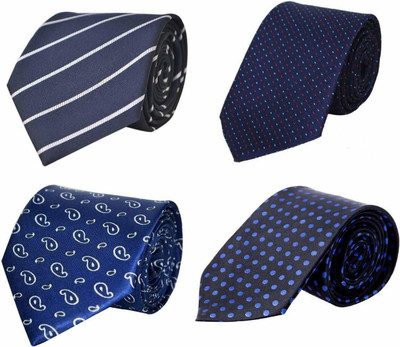 StyleRide Graphic Print Tie(Pack of 4)