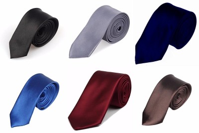 StyleRide Solid Tie(Pack of 6)