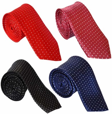 StyleRide Polka Print Tie(Pack of 4)