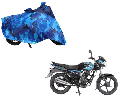 Auto Kite Waterproof Two Wheeler Cover for Bajaj(Discover 100 DTS-i, Multicolor)
