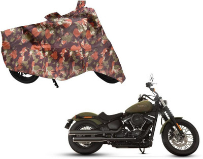 AUTO PEARL Two Wheeler Cover for Harley Davidson(Diavel, Green, Orange)