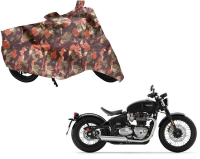 Auto Kite Waterproof Two Wheeler Cover for Triumph(Bobber 350, Multicolor)