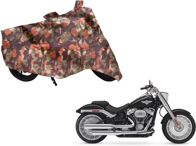 AUTO PEARL Two Wheeler Cover for Harley Davidson(Diavel, Green, Orange)