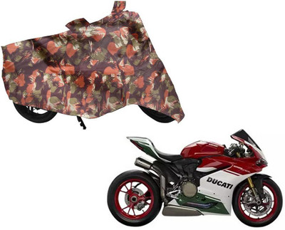 Auto Kite Waterproof Two Wheeler Cover for Ducati(Pantero, Multicolor)
