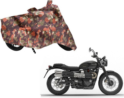Auto Kite Waterproof Two Wheeler Cover for Triumph(Scrambler, Multicolor)
