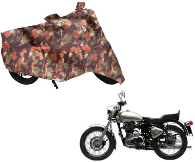 Auto Kite Two Wheeler Cover for Royal Enfield(Twin spark, Multicolor)