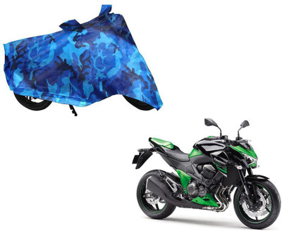 Auto Kite Waterproof Two Wheeler Cover for Kawasaki(Z250, Multicolor)