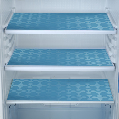 Bossify Fridge Mat(Width: 47 cm, Blue)