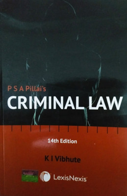 PSA Pillai's Criminal Law(English, Paperback, unknown)