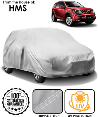 HMS Car Cover For Mahindra XUV 500 (Without Mirror Pockets)(Silver)