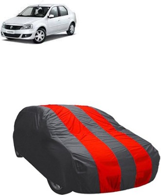 Kuchipudi Car Cover For Mahindra Logan (Without Mirror Pockets)(Maroon, Grey, For 2005, 2006, 2007, 2008, 2009, 2010, 2011, 2012, 2013, 2014, 2015, 2016, 2017, 2018, 2019, NA Models)