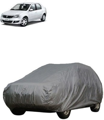 RAIN SPOOF Car Cover For Mahindra Logan (Without Mirror Pockets)(Grey, For 2005, 2006, 2007, 2008, 2009, 2010, 2011, 2012, 2013, 2014, 2015, 2016, 2017, 2018, 2019, NA Models)