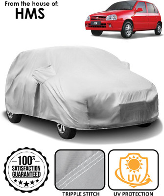 HMS Car Cover For Maruti Suzuki Zen (With Mirror Pockets)(Silver)