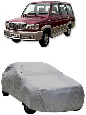 AAMANG Car Cover For Toyota Qualis (Without Mirror Pockets)(Grey)