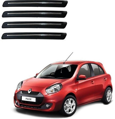 Autofetch Polypropylene Car Bumper Guard(Multicolor, Pack of 4, Renault, Pulse)