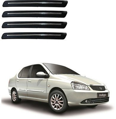 Autofetch Polypropylene Car Bumper Guard(Multicolor, Pack of 4, Tata, Indigo)