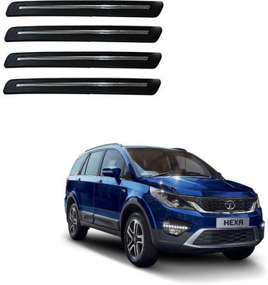 Autofetch Polypropylene Car Bumper Guard(Multicolor, Pack of 4, Tata, Hexa)