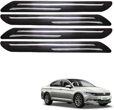 Autofetch Polypropylene Car Bumper Guard(Multicolor, Pack of 4, Volkswagen, Passat)