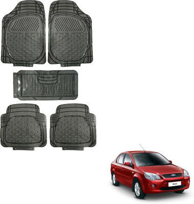 Oshotto Rubber Standard Mat For  Ford Ikon(Black)
