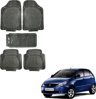 Oshotto Rubber Standard Mat For  Tata Vista, Bolt(Black)