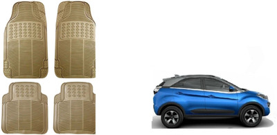 Auto Oprema Rubber Standard Mat For  Tata Nexon(Beige)