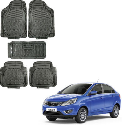 Oshotto Rubber Standard Mat For  Tata Zest(Black)