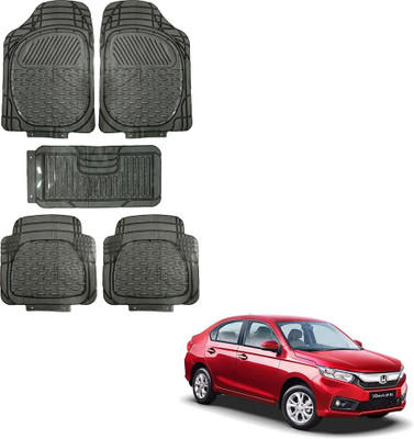 Oshotto Rubber Standard Mat For  Honda Amaze(Black)
