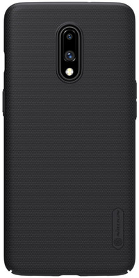 Nillkin Back Cover for OnePlus 7(Black, Grip Case, Pack of: 1)