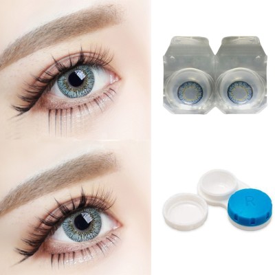 Gold Look Monthly Disposable(0.00, Colored Contact Lenses, Pack of 2)