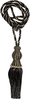 KUBER INDUSTRIES Brown Tieback Hook(Pack of 4)