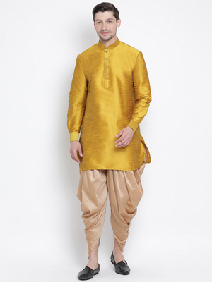 VASTRAMAY Men Kurta Dhoti Pant Set