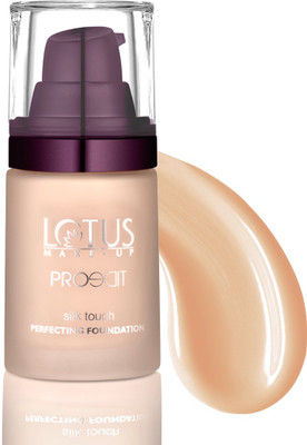 LOTUS MAKE - UP Proedit Silk Touch Perfecting Foundation SF02 Foundation(Cashew, 30 ml)