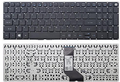 SellZone Replacement Keyboard For ACER Aspire E5 573 E5 522 E5 722G E5 572 Laptop with ON Off Internal Laptop-size Laptop Keyboard Compatible with Desktop, Laptop, Mac(Black)