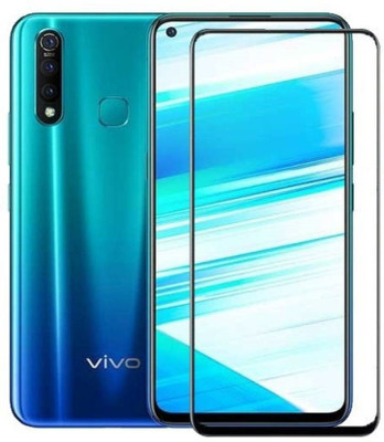 LIKEDESIGN Edge To Edge Tempered Glass for Vivo Z5x(Pack of 1)